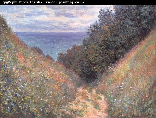 Claude Monet Road at La Cavee,Pourville